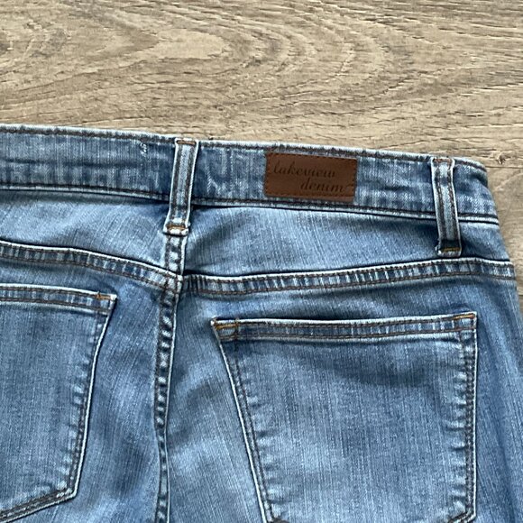 Lakeview Denim Carissa Jeans Distressed Skinny Size 27 - Picture 5 of 7